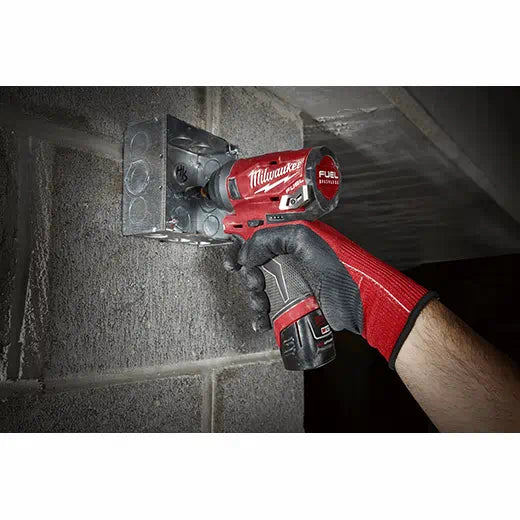 Milwaukee 2553-22 M12 FUEL™ 1/4" Hex Impact Driver Kit - Edmondson Supply
