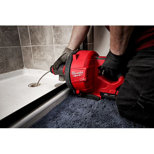Milwaukee 2772B-21XC M18 FUEL™ Drain Snake w/ CABLE DRIVE™ with 1/4” and 3/8” Cables - Edmondson Supply