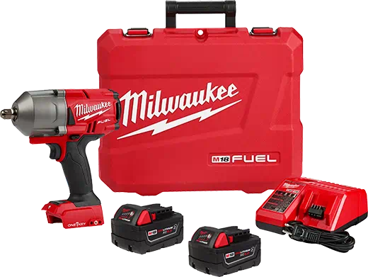 Milwaukee 2862-22R M18 FUEL™ w/ ONE-KEY™ High Torque Impact Wrench 1/2" Pin Detent Kit - Edmondson Supply
