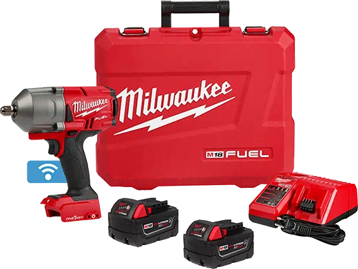 Milwaukee 2862-22R M18 FUEL™ w/ ONE-KEY™ High Torque Impact Wrench 1/2" Pin Detent Kit - Edmondson Supply