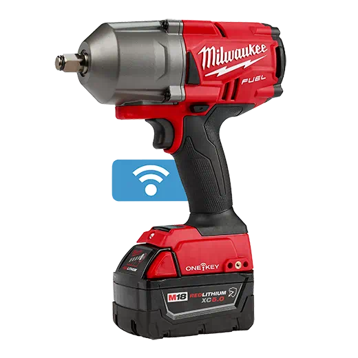 Milwaukee 2863-22R M18 FUEL™ w/ ONE-KEY™ High Torque Impact Wrench 1/2" Friction Ring Kit - Edmondson Supply