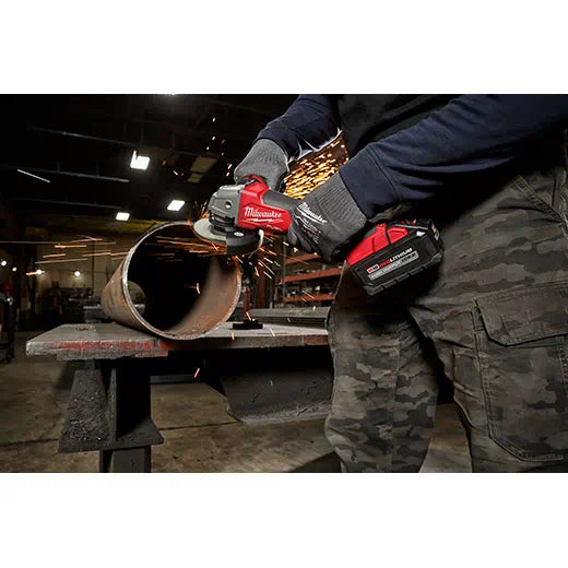 Milwaukee 2880-22 M18 FUEL™ 4-1/2" / 5" Grinder Paddle Switch, No-Lock (Kit) - Edmondson Supply