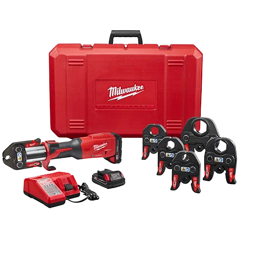 Milwaukee 2922-22 M18™ FORCE LOGIC™ Press Tool w/ ONE-KEY™ w/ 1/2"-2" CTS Jaws (KIT) - Edmondson Supply