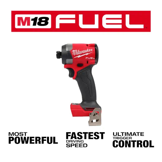Milwaukee 2953-20 M18 FUEL™ 1/4" Hex Impact Driver (Tool Only) - Edmondson Supply