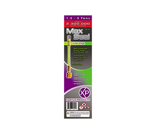 Xantus Products 30-101 Max Seal +UV Dye Direct Inject AC Leak Sealant, 1.5 - 5 Tons - Edmondson Supply
