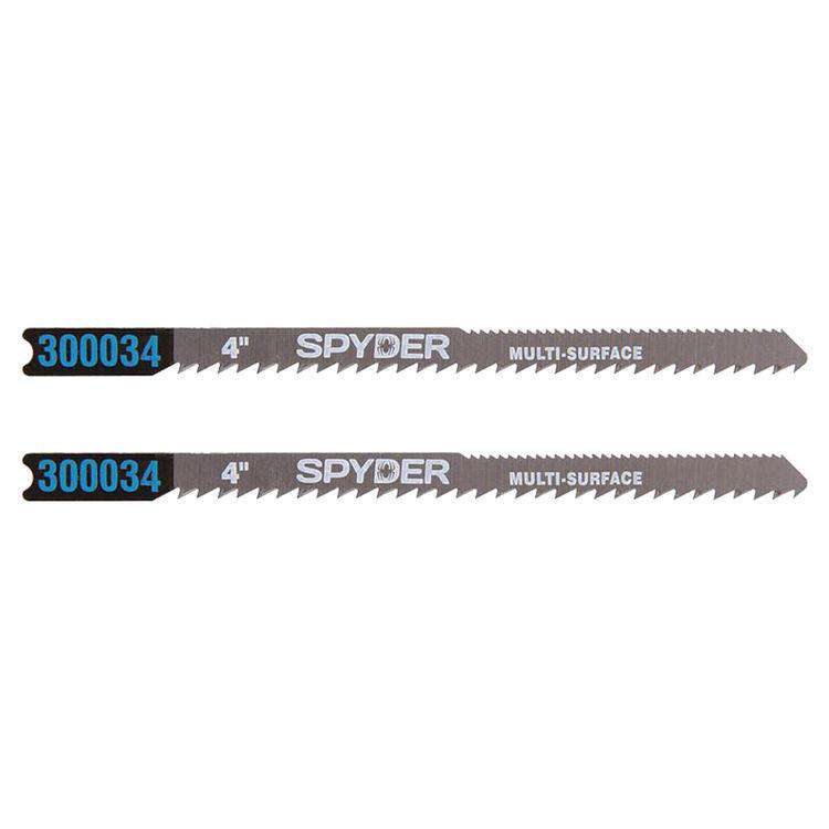 Spyder 300014 Double Sided, Jigsaw 2pc 4" Multi Surface - U-Shank