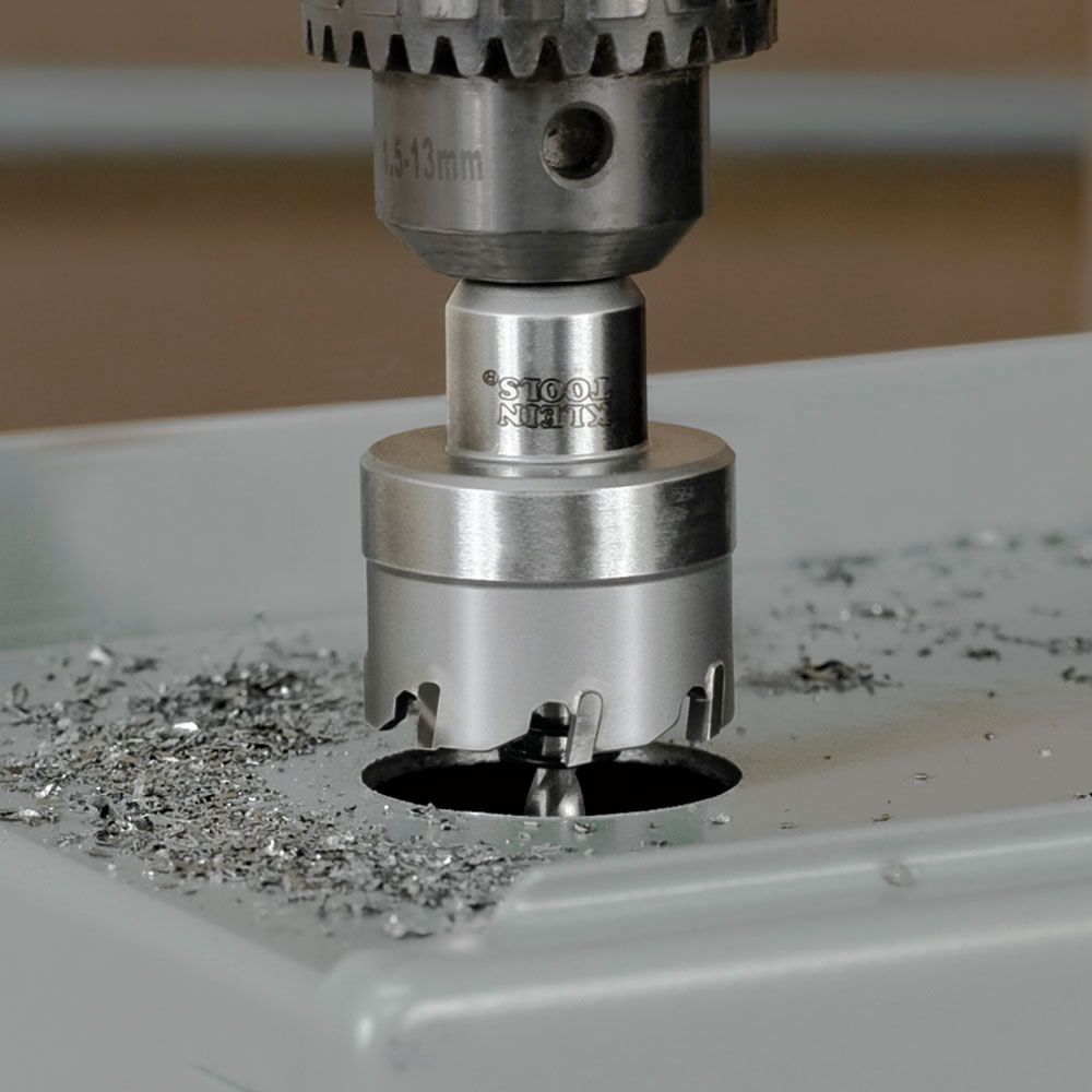Klein Tools 31870 Carbide Hole Cutter, 2-1/2-Inch - Edmondson Supply