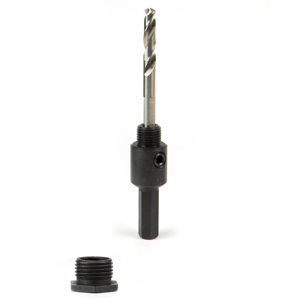 Klein Tools 31905 Hole Saw Arbor with Adapter, 3/8-Inch - Edmondson Supply