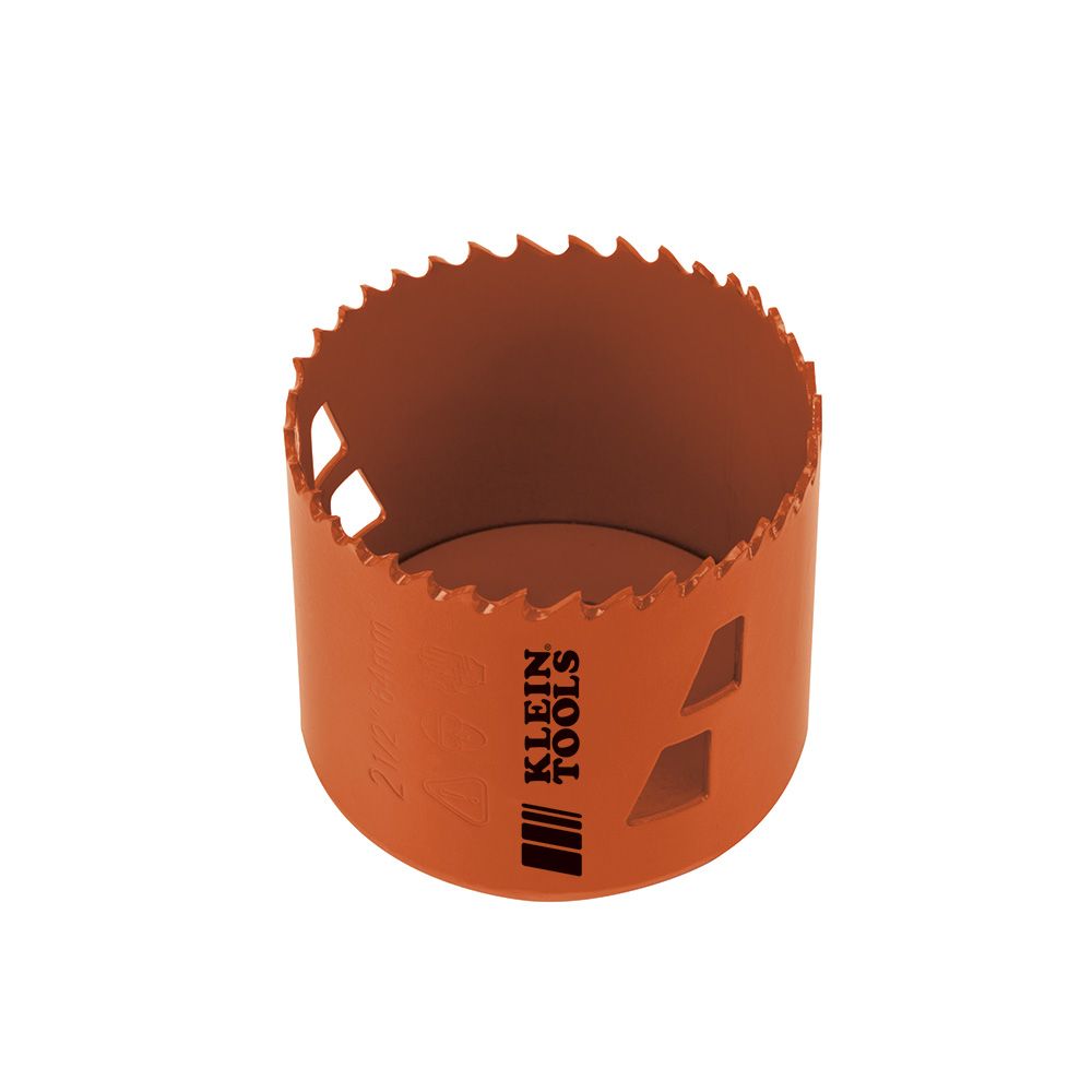 Klein Tools 31940 Bi-Metal Hole Saw, 2-1/2-Inch - Edmondson Supply