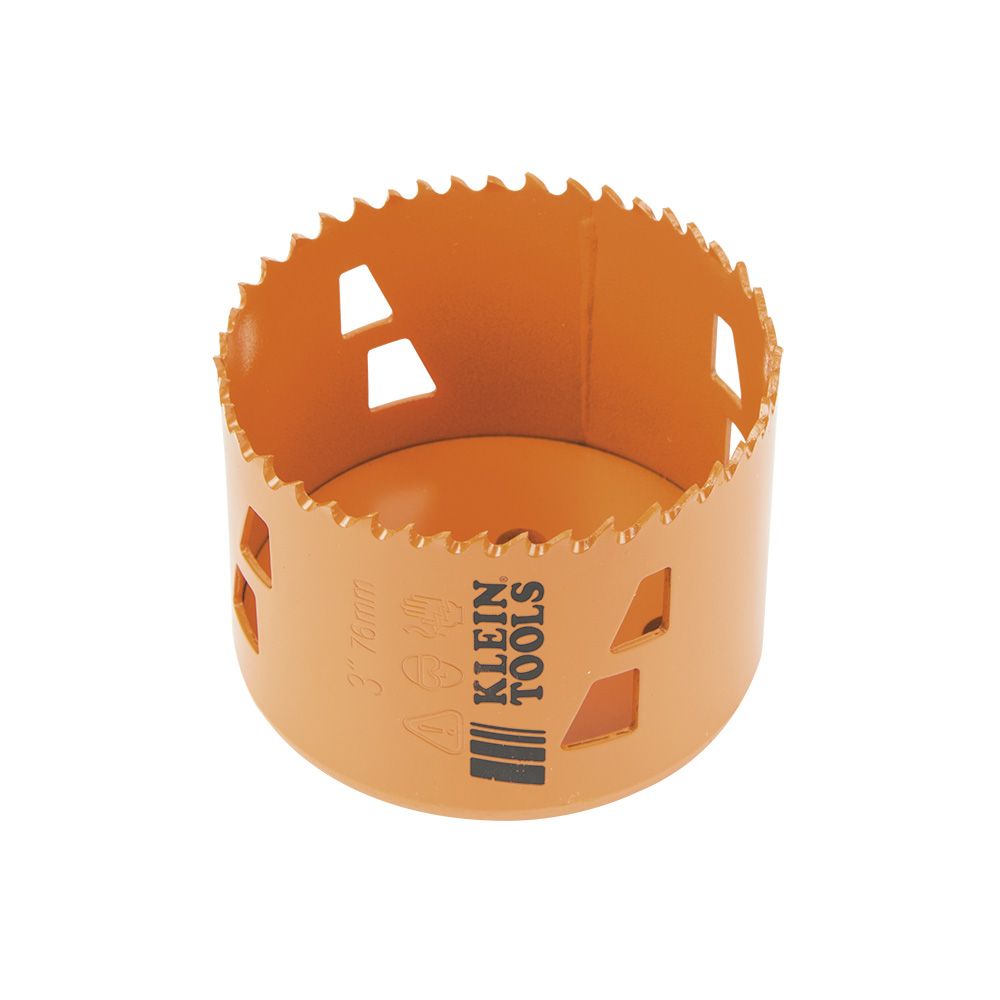 Klein Tools 31948 Bi-Metal Hole Saw, 3-Inch - Edmondson Supply