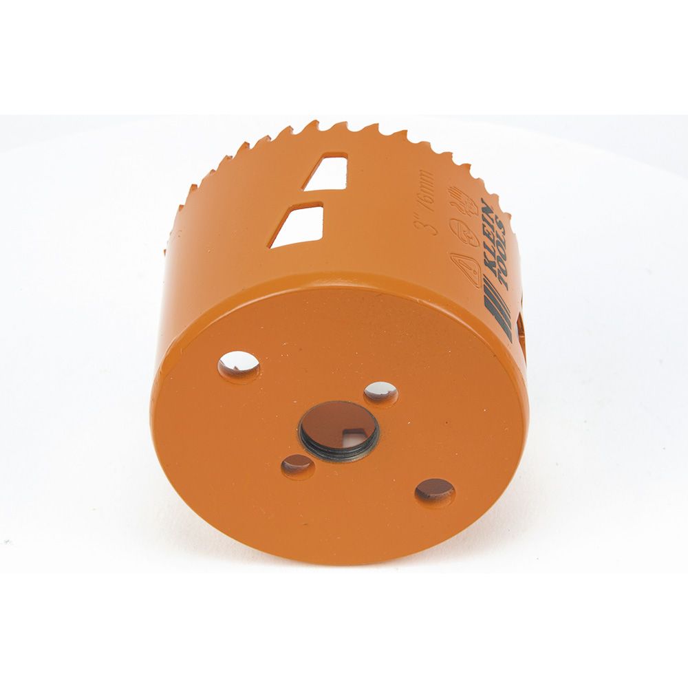 Klein Tools 31948 Bi-Metal Hole Saw, 3-Inch - Edmondson Supply