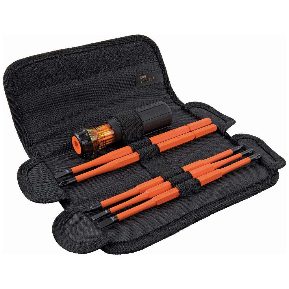 Klein Tools 32288 8-in-1 Insulated Interchangeable Screwdriver Set - Edmondson Supply