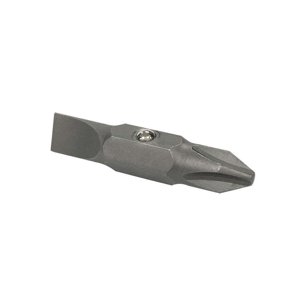 Klein Tools 32483 Replacement Bit #2 Phillips 1/4'' Slotted (2-Pack) - Edmondson Supply