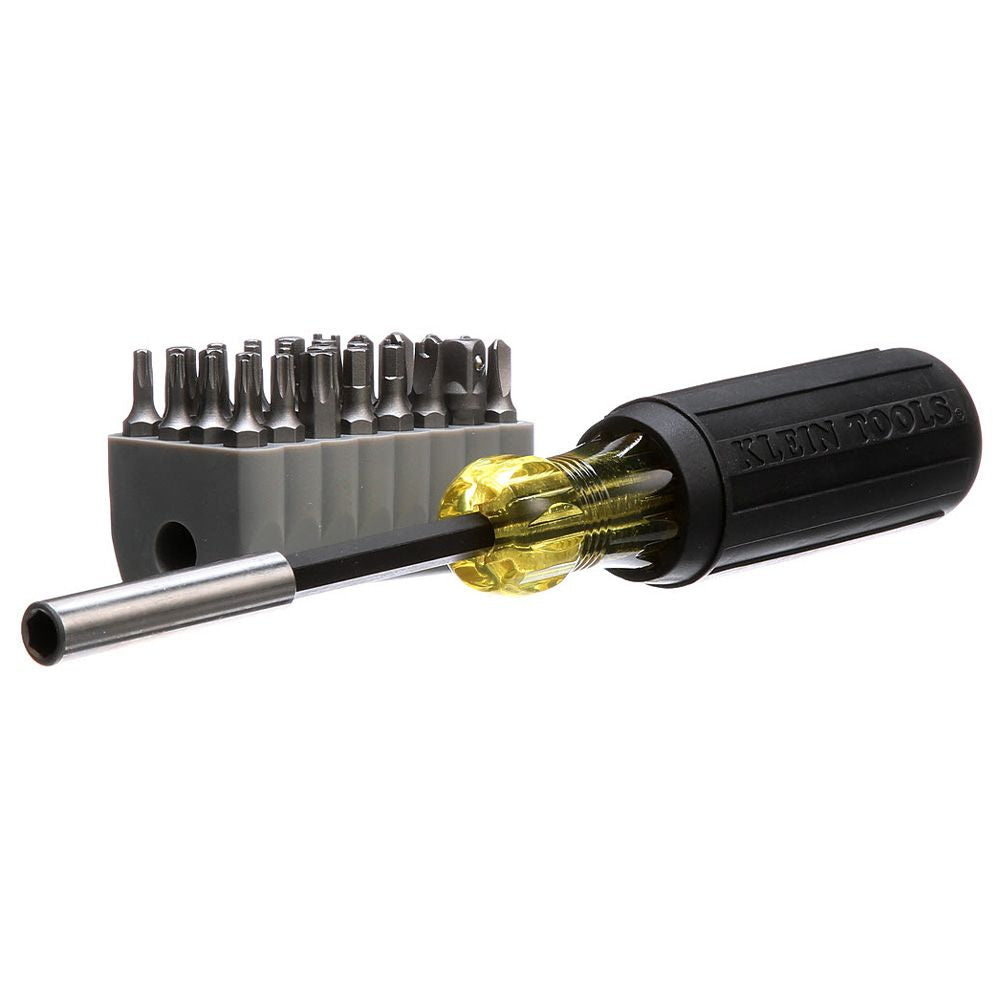Klein Tools 32510 Magnetic Screwdriver with 32 Tamperproof Bits - Edmondson Supply