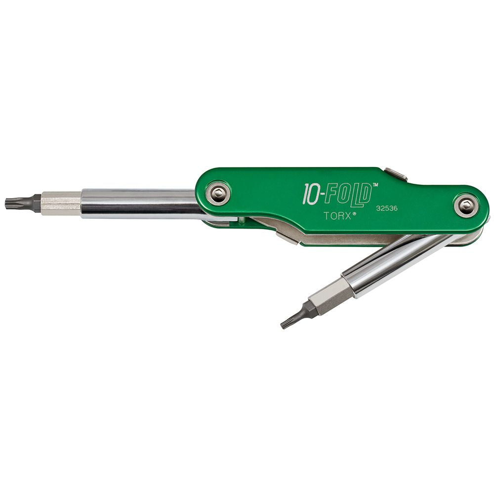Klein Tools 32536 10-Fold Screwdriver/Nut Driver, Torx® - Edmondson Supply