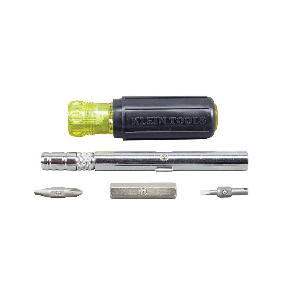 Klein Tools 32596 8-in-1 HVAC Slide Drive™ Screwdriver / Nut Driver - Edmondson Supply