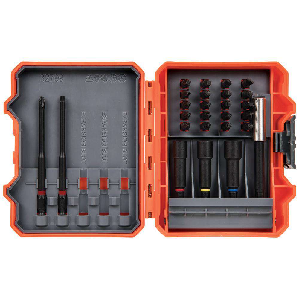 Klein Tools 32799 Pro Impact Power Bit Set, 26 Piece - Edmondson Supply