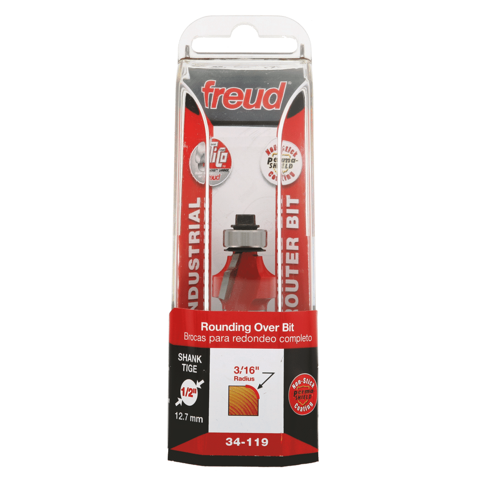 Freud 34-119 3/16" Radius Rounding Over Bit - Edmondson Supply
