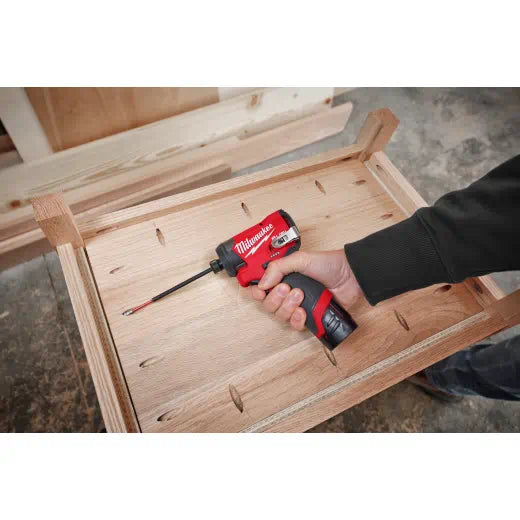Milwaukee 3453-22 M12 FUEL™ 1/4" Hex Impact Driver Kit - Edmondson Supply