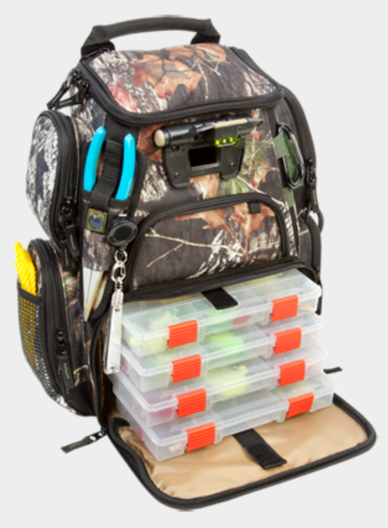 CLC Wild River WCT503 Tackle Tek™ Recon – Lighted Camo Backpack - Edmondson Supply