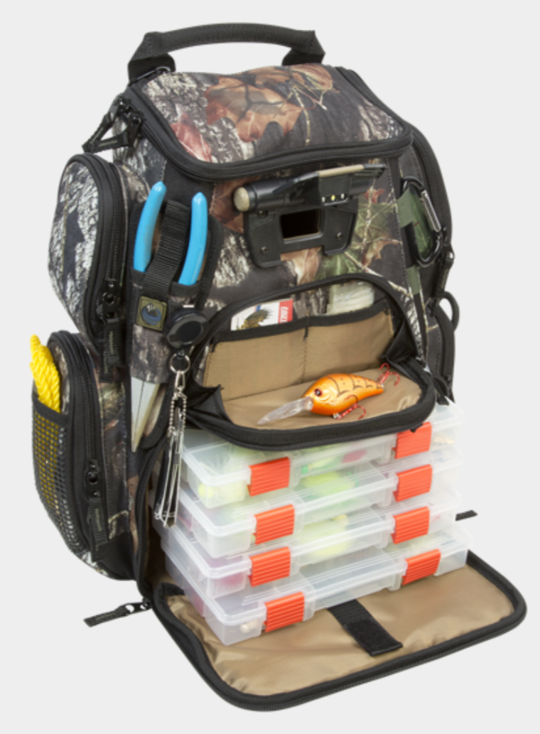 CLC Wild River WCT503 Tackle Tek™ Recon – Lighted Camo Backpack - Edmondson Supply