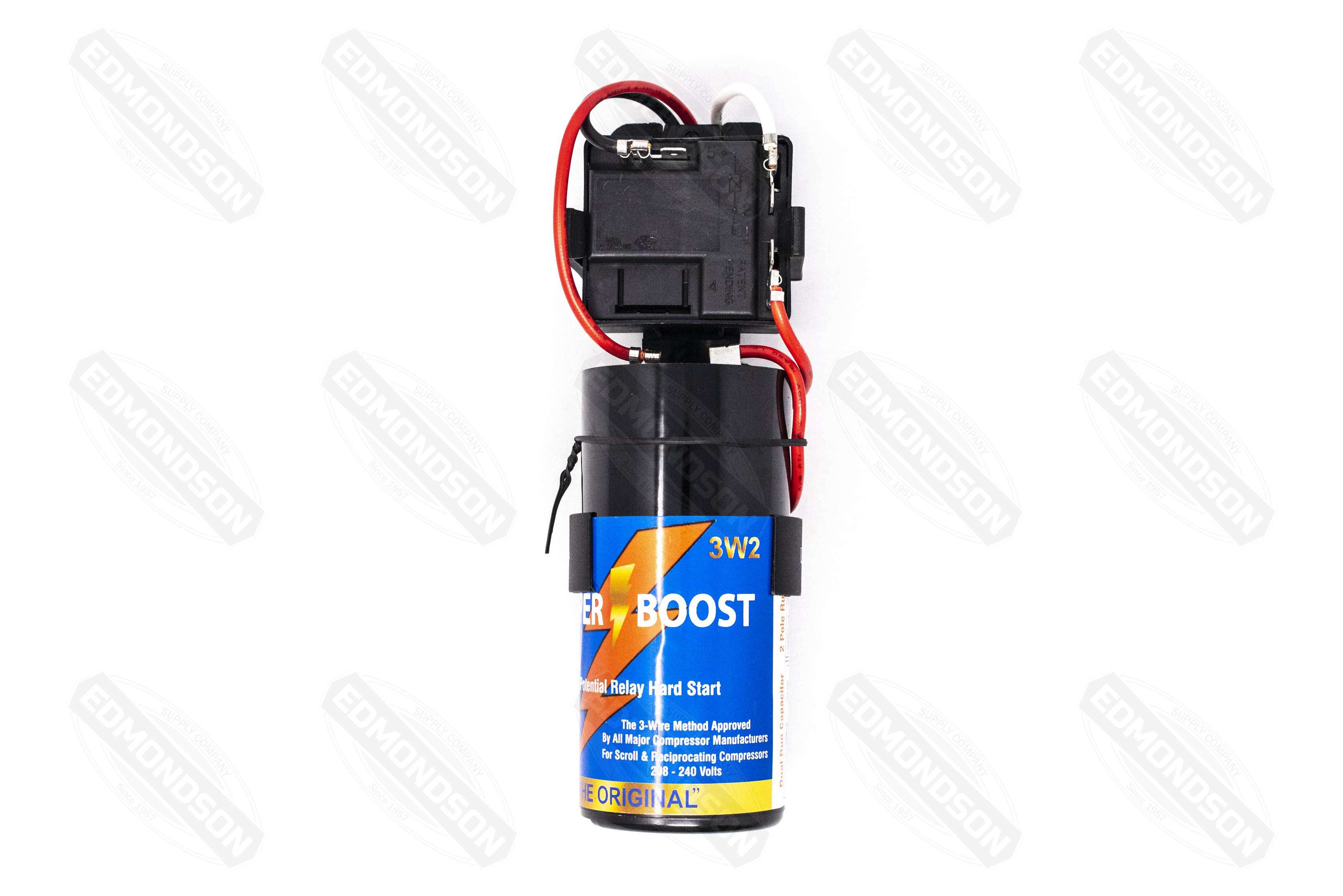 Supco 3W2 3-Wire Mechanical Potential Relay and Hard Start Capacitor - CSRU2 - Edmondson Supply