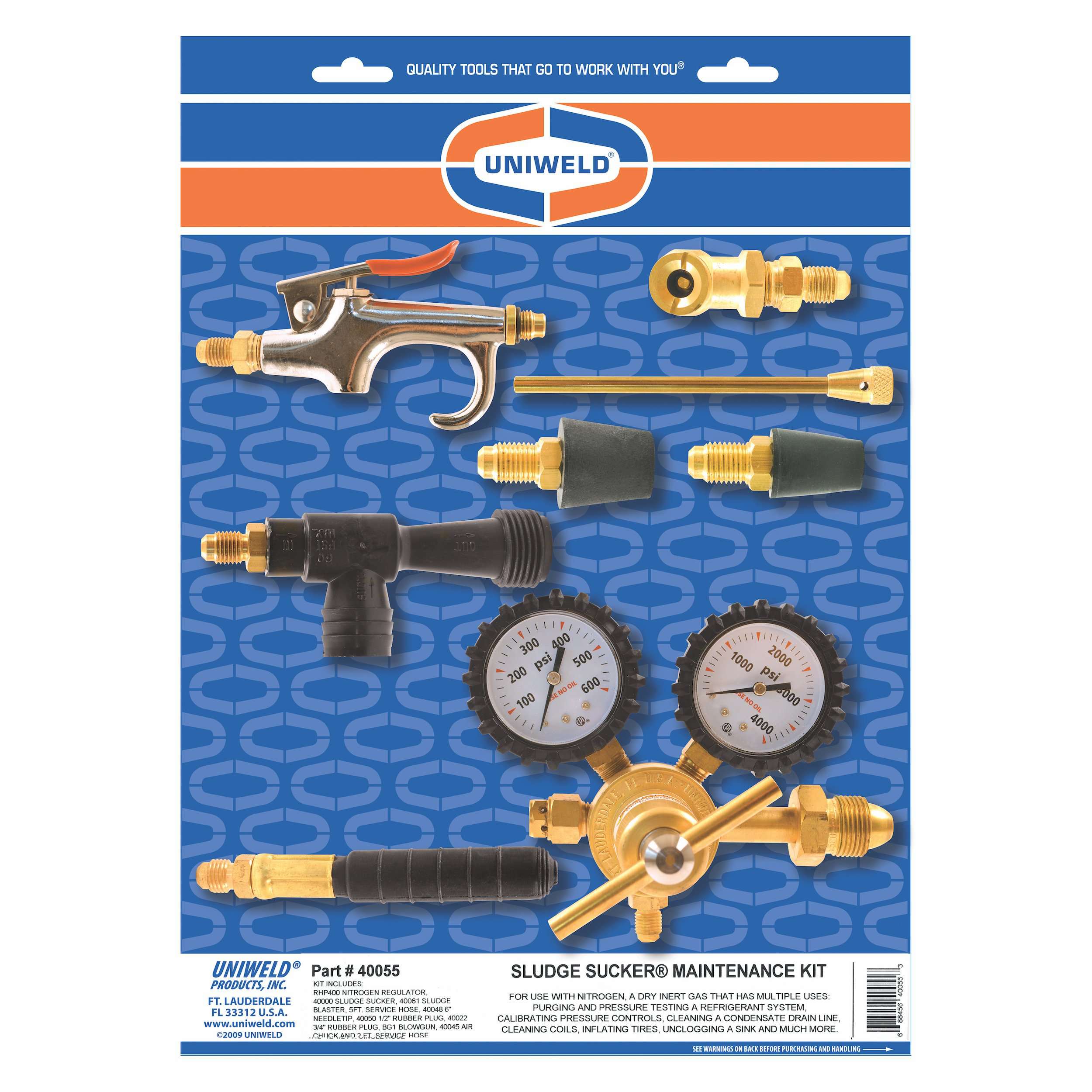 Uniweld 40055 Sludge Sucker® / Blaster® Maintenance Kit - Edmondson Supply