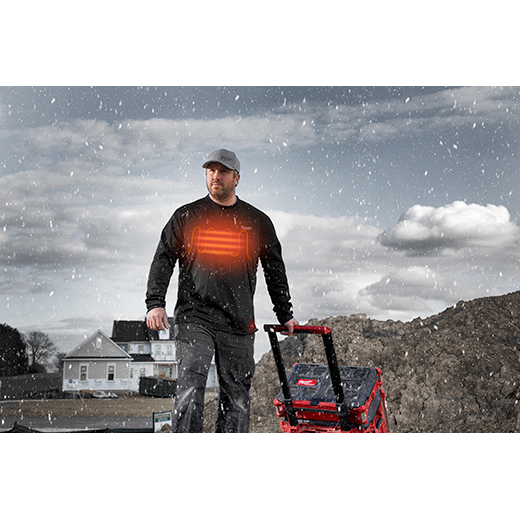 Milwaukee 405B USB RECHARGEABLE HEATED WORKSKIN™ MIDWEIGHT BASE LAYER KIT - Edmondson Supply
