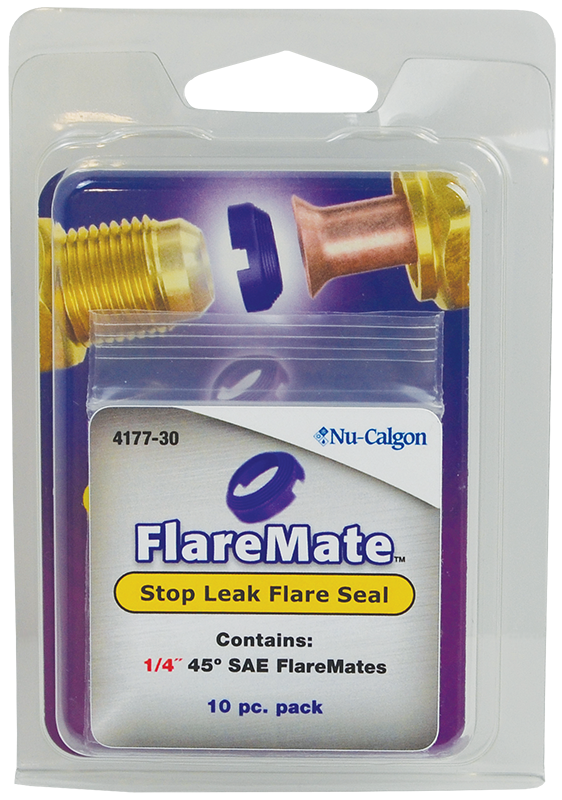 Nu-Calgon 4177-30 1/4" FlareMate Seal Kit, 10 pack - Edmondson Supply