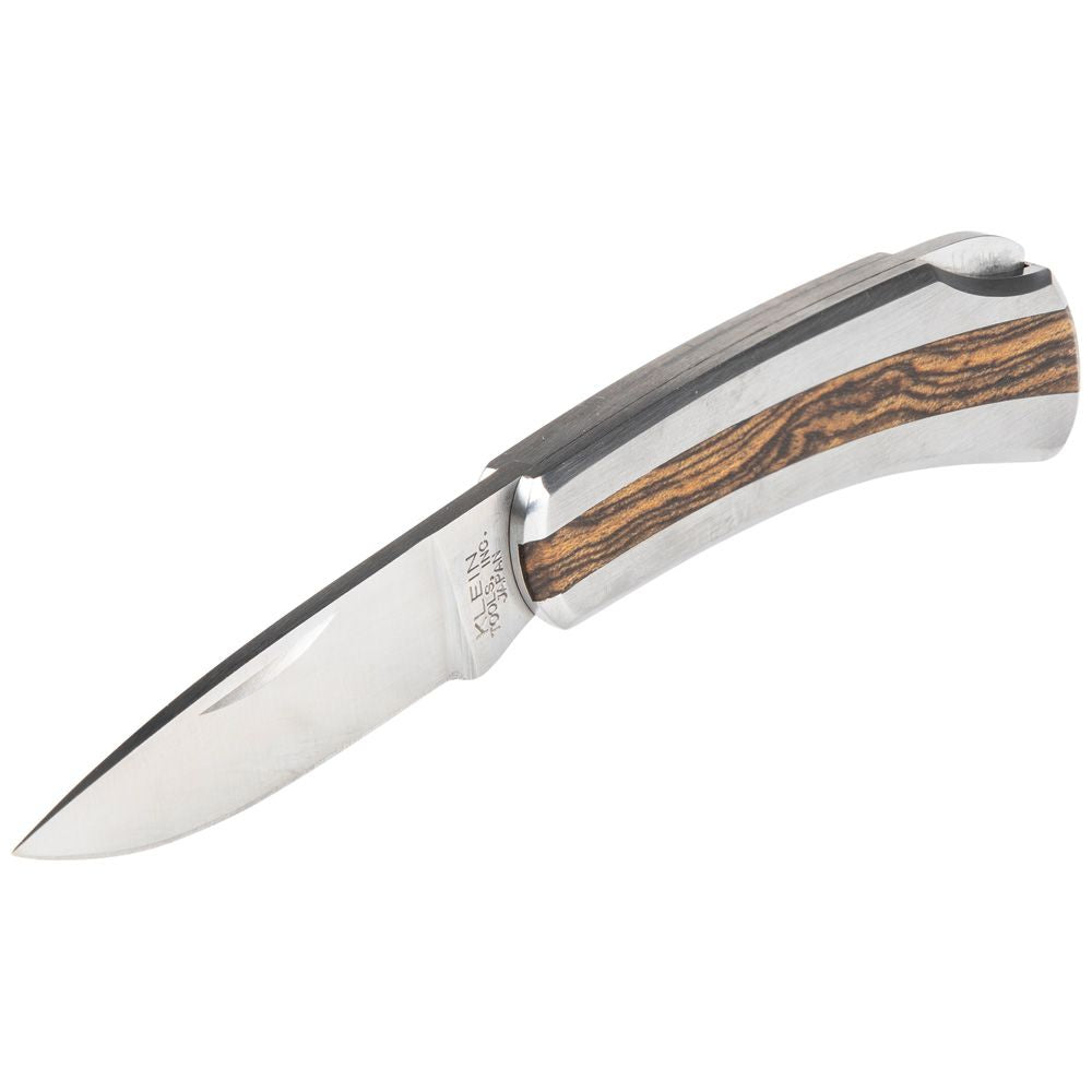 Klein Tools 44033 Stainless Steel Pocket Knife, 2-1/4-Inch Drop Point Blade - Edmondson Supply