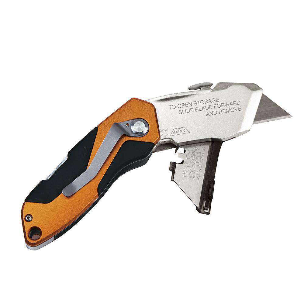Klein Tools 44130 Auto-Loading Folding Utility Knife - Edmondson Supply