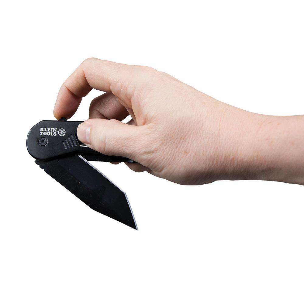 Klein Tools 44213 Bearing-Assisted Open Pocket Knife - Edmondson Supply