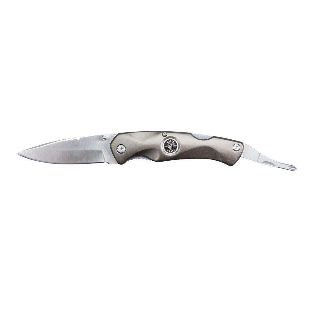 Klein Tools 44217 Electrician's Pocket Knife w/#2 Phillips - Edmondson Supply