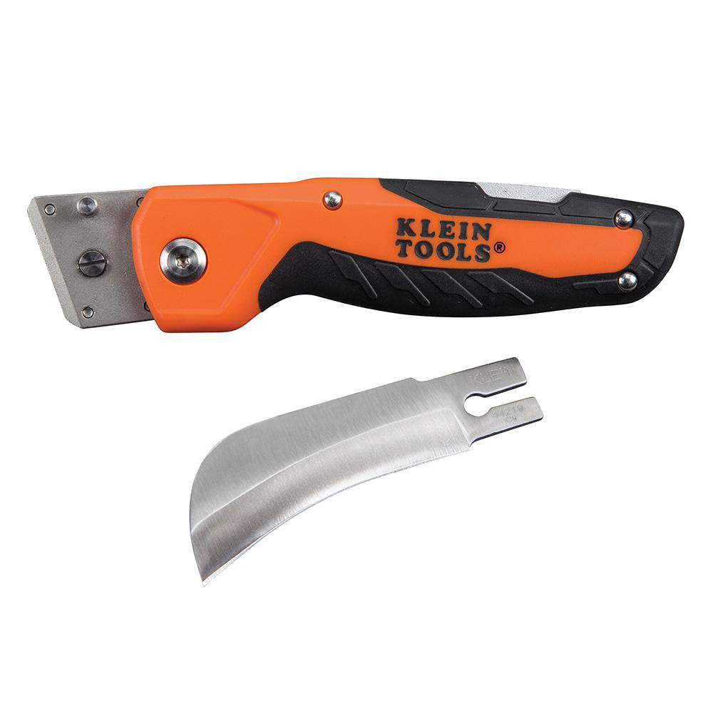 Klein Tools 44218 Cable Skinning Utility Knife w/Replaceable Blade - Edmondson Supply
