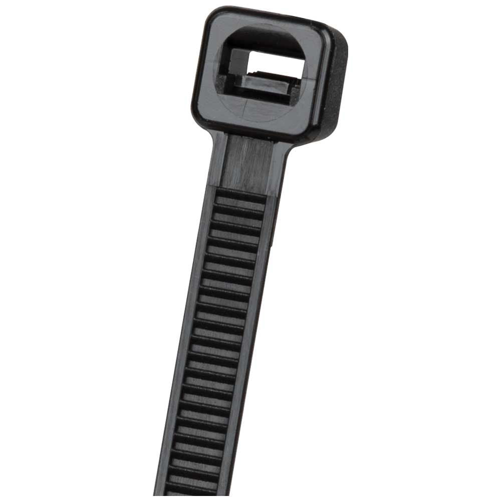 Klein Tools 450-200 Cable Ties, Zip Ties, 50-Pound Tensile Strength, 7.75-Inch, Black - Edmondson Supply
