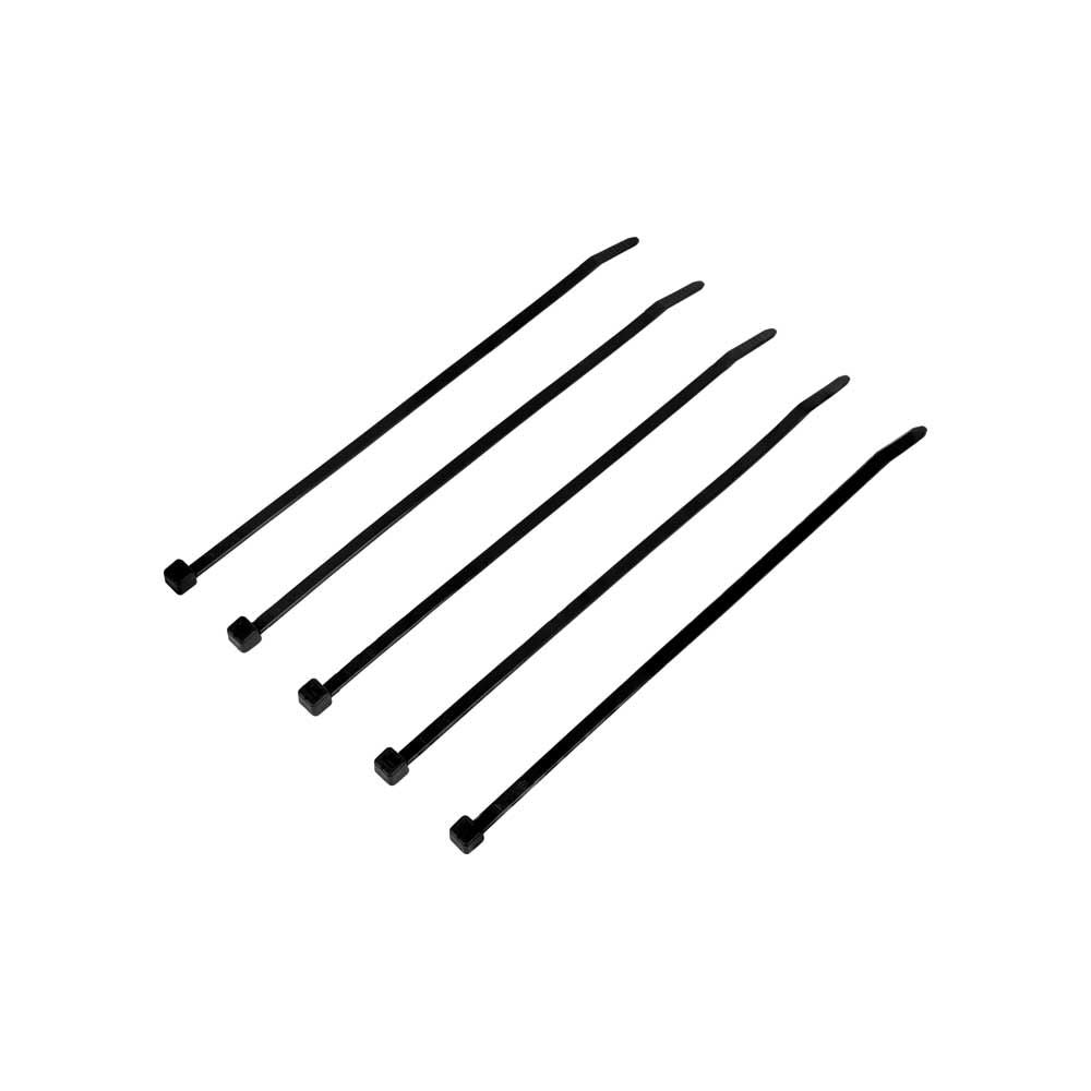Klein Tools 450-200 Cable Ties, Zip Ties, 50-Pound Tensile Strength, 7.75-Inch, Black - Edmondson Supply