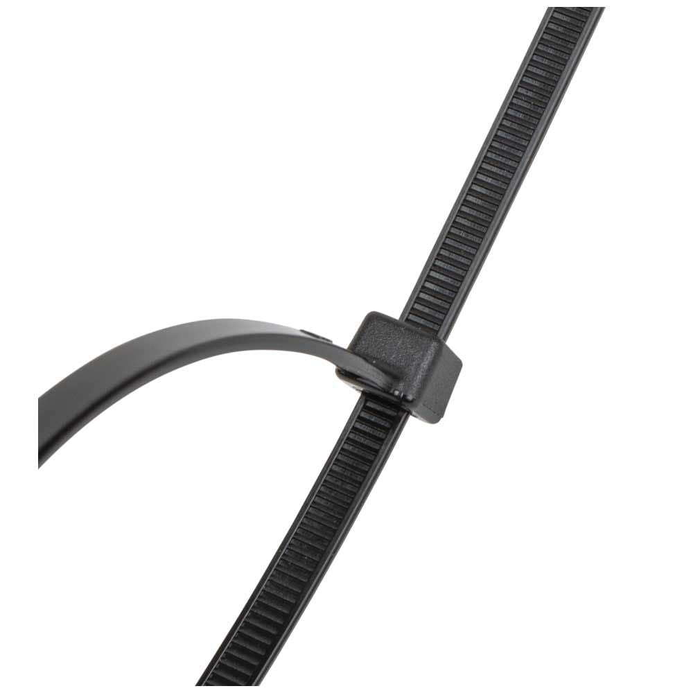 Klein Tools 450-210 Cable Ties, Zip Ties, 50-Pound Tensile Strength, 11.5-Inch, Black - Edmondson Supply