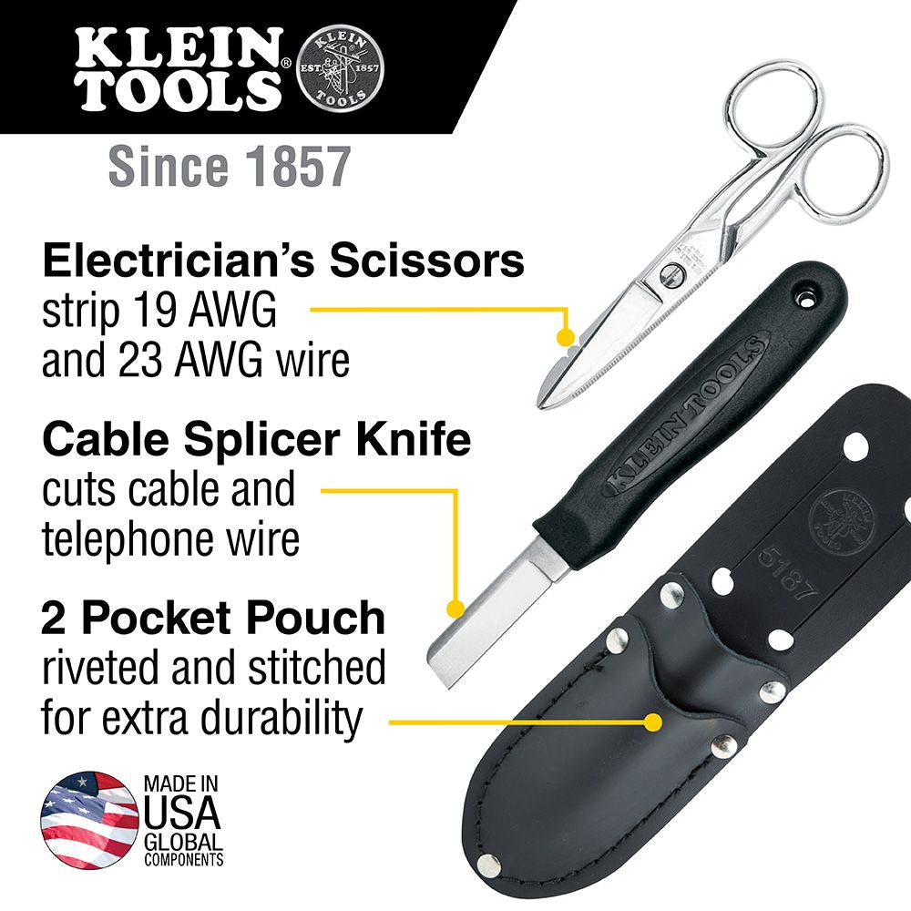 Klein Tools 46037 Cable Splicer's Kit - Edmondson Supply