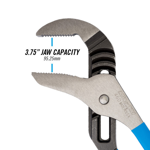 Channellock 460 16.5" Straight Jaw Tongue & Groove Pliers - Edmondson Supply