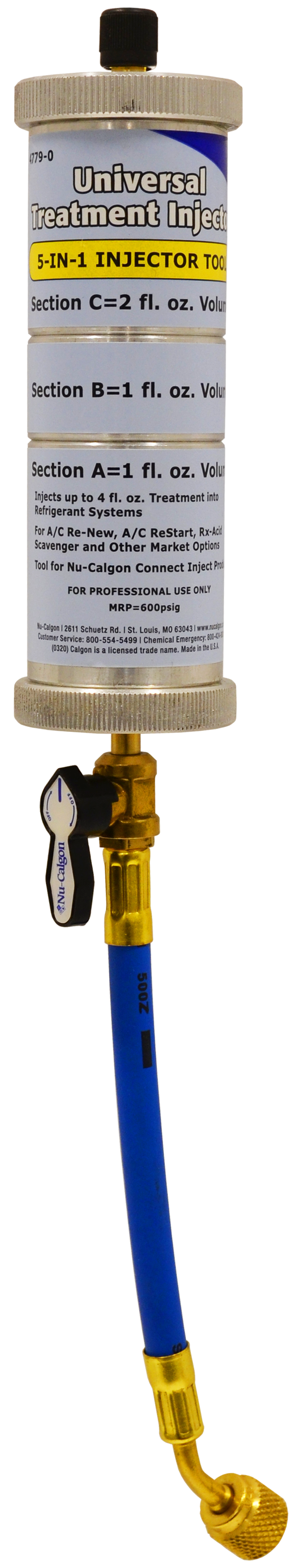 Nu-Calgon 4779-0 Universal Treatment Injector - Edmondson Supply
