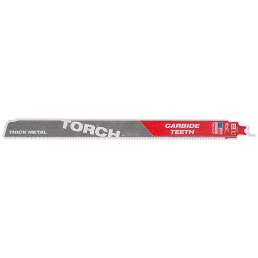 Milwaukee 48-00-5201 SAWZALL® TORCH™ Carbide Blades 6" 8TPI 1pk - Edmondson Supply