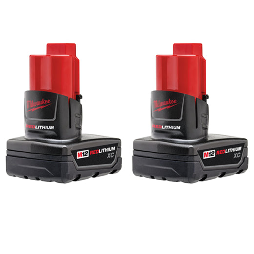 Milwaukee 48-11-2412 M12 REDLITHIUM™ XC Battery Two Pack - Edmondson Supply