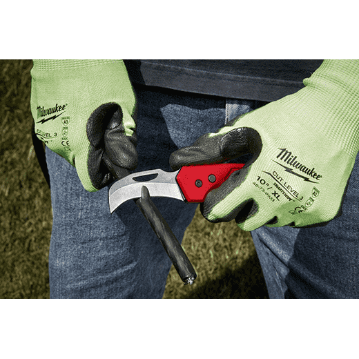 Milwaukee 48-22-1525 FASTBACK™ Hawkbill Folding Knife - Edmondson Supply