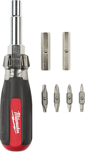 Milwaukee 48-22-2880 13-in-1 Cushion-Grip Screwdriver with ECX® - Edmondson Supply