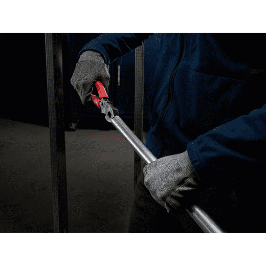 Milwaukee 48-22-6100 9" Comfort Grip High Leverage Lineman's Pliers with Crimper - Edmondson Supply