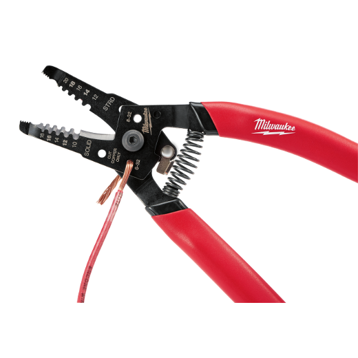 Milwaukee 48-22-6109 7-1/8" Wire Stripper/Cutter for Solid & Stranded Wire - Edmondson Supply