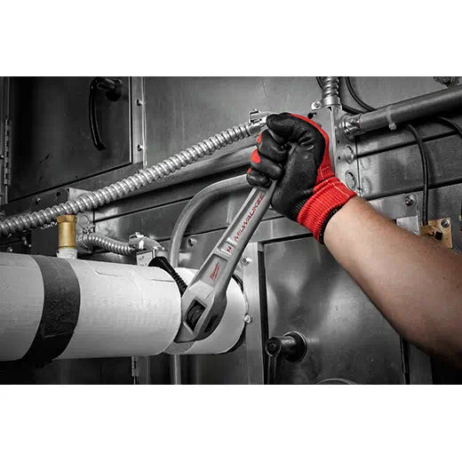 Milwaukee 48-22-7184 14" Aluminum Offset Pipe Wrench- 2" Jaw capacity - Edmondson Supply
