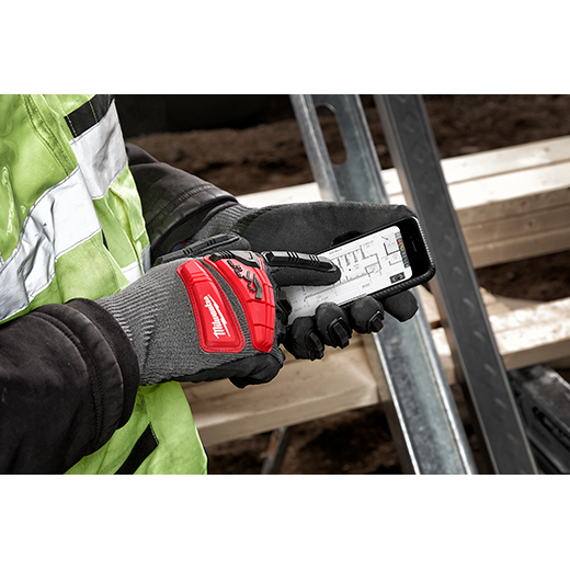 Milwaukee 48-22-8982 Impact Cut Level 5 Nitrile Dipped Gloves, Large - Edmondson Supply