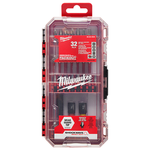 Milwaukee 48-32-4004 SHOCKWAVE Impact Duty™ Driver Bit Set - 32PC - Edmondson Supply