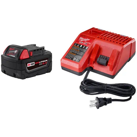 Milwaukee 48-59-1850 M18™ REDLITHIUM™ XC5.0 Starter Kit - Edmondson Supply